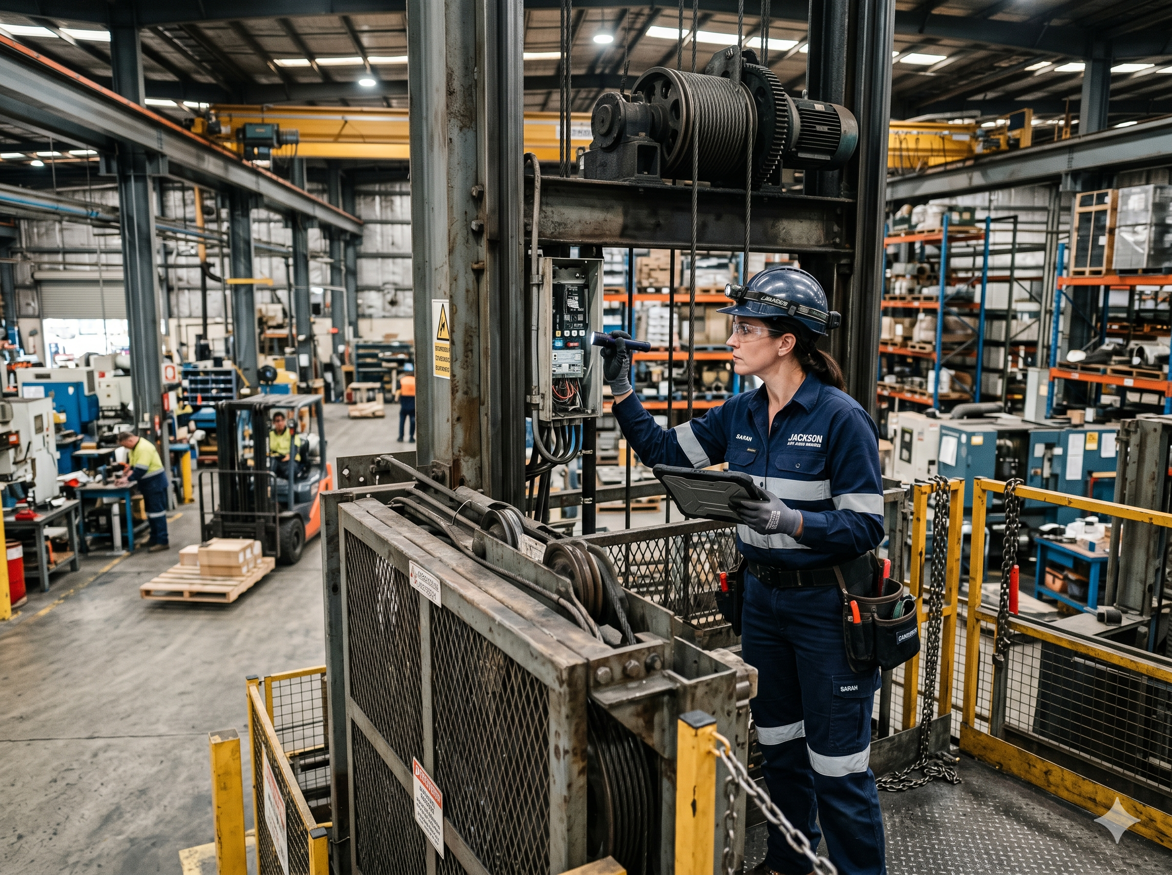 Industrial Elevator Systems in India maintenance